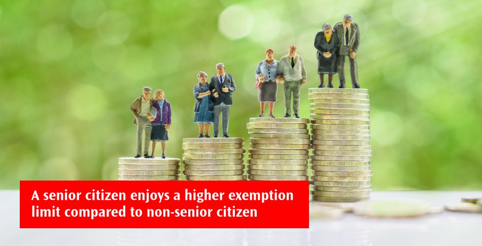 A Senior Citizen Enjoys A Higher Tax Exemption Limit Compared To A Non Senior Citizen